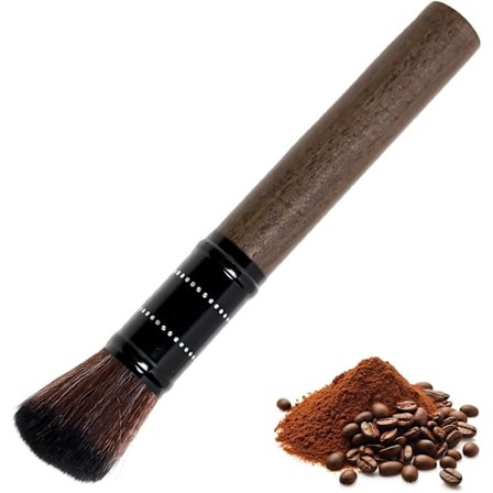 Kaffemaskin Rengöringsborste, Kaffe Trä Plastborste, med Borst, Mjuk Borste, för Barista Hemmakök