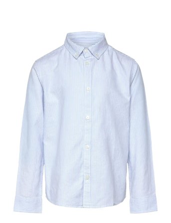Mango | Striped Oxford Shirt | 11