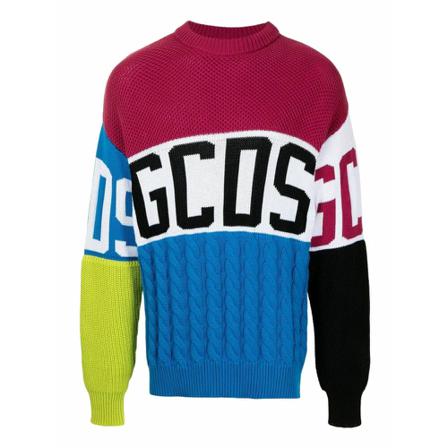 Gcds, Knitwear Czerwony, Mężczyzna, Rozmiar: L