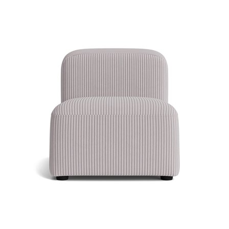 Milo sædemodul - Lincoln Lysegrå - 70x100x72 - Sofa