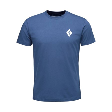 Black Diamond Men's SS Tee Equipment For Alpinist Men short-sleeved sweaters Blue S