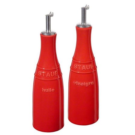 Beurrier - Staub - 40511-788 - Sæt olie og eddike - Keramik - 250 ml - Kirsebær