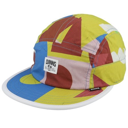 Djinns - Multi 5panel Lippis - Soft Fc Geometric Bright 5-Panel @ Hatstore