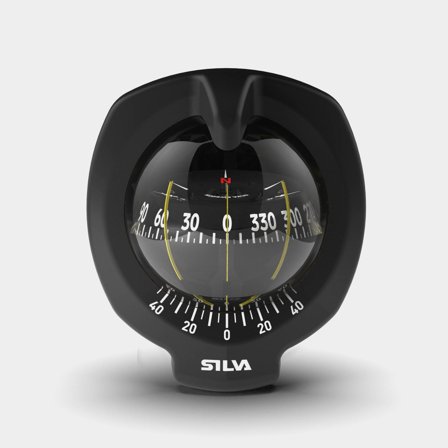 Marine Compass Silva 102B/H, Ø100 mm, bulkhead mounted, black