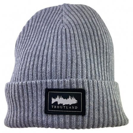 Troutland Wool Beanie - Grey