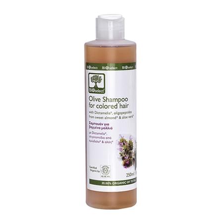 Bioselect Olive Shampoo Til Farvet Hår 250 ml, Hår, Shampoo, Hårshampoo