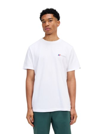 Berghaus Bg M Berghaus Class Logo Tee - White - S