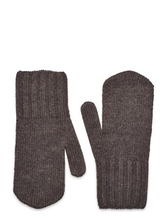 Bs Reagan Regular Fit Mittens Accessories Gloves Finger Gloves Brown Bruun & Stengade