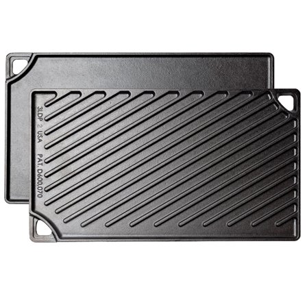 Lodge Vendbar stege- & grillplade - Sort | KitchenOne