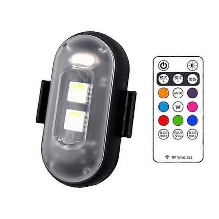 8 färger LED Stroboskop Ljus Flygplansljus