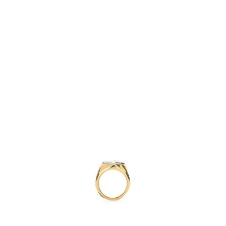 Ambush Rings Gul, Dame Ringe, Størrelse: XS