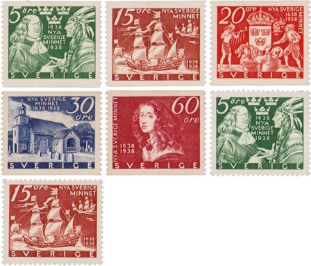 Sverige - AFA 250-254+250B-251B - Ustemplet