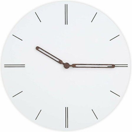 Puinen seinäheiluri, hiljainen pyöreä kello, moderni ohut seinäkello, koriste