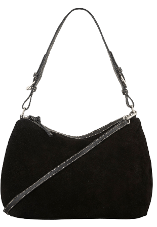 Becksöndergaard Suede Ginni Medi Bag Väskor & plånböcker Dam Svart 30 x 22 cm