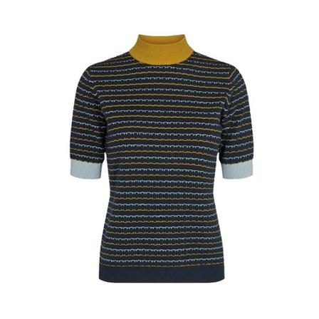 Nümph Pull , Blauw , Dames , Maat: L Coltruien