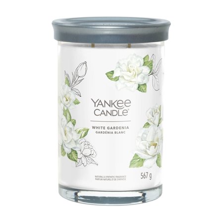 Yankee Candle Signature Tumbler Candles White Gardenia 567g - Candela Profumata