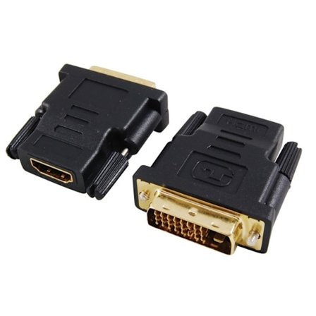 NORDIQZENZ Adapter DVI-D hane till HDMI hona