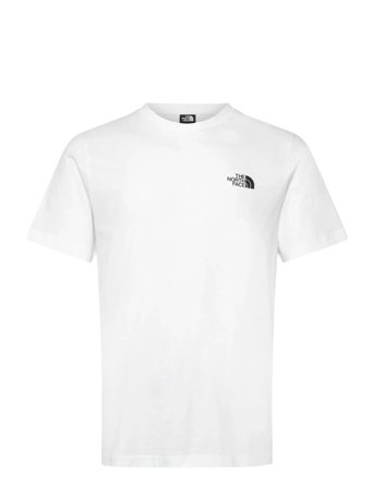 The North Face M Mountain Sketch Ss Tee - White - XS