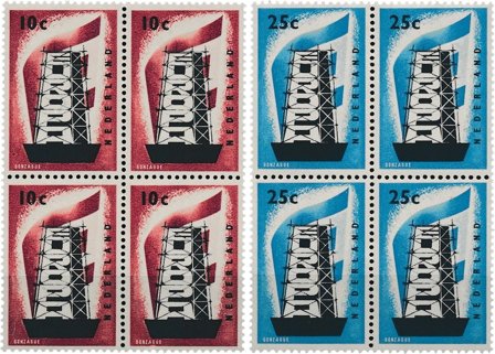 Holland 1956 - NVPH 681-682 - 4-blok - Postfrisk
