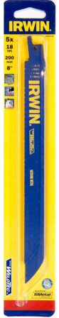 Irwin 10504156 Bajonetsavklinger 200 mm, 18 TPI, stk. 5, Maskintilbehør & forbrugsvarer