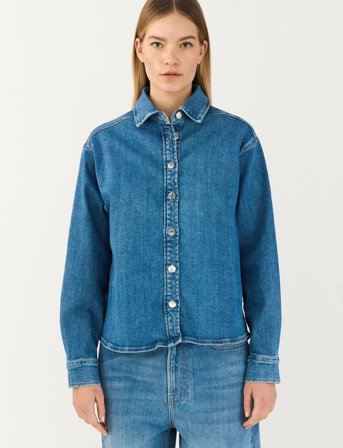 Tomorrow Trw-Ellen Shirt Wash Montana - Blue - 40