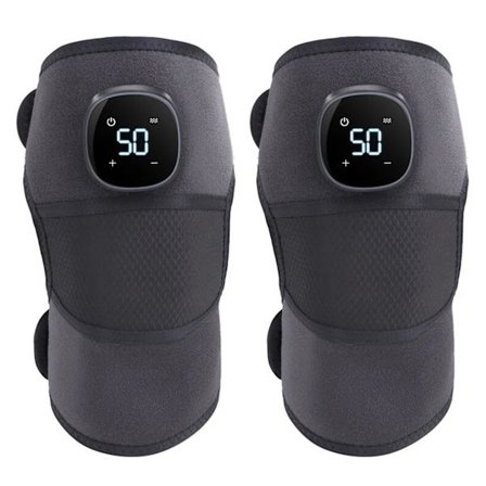 Digital Display Knä Massager Matta Multi Mode Justerbar Massage Device för ledsmärta