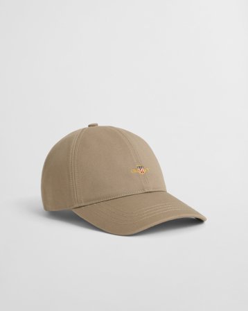 GANT Damen Cap aus Baumwolltwill (ONE SIZE) Beige