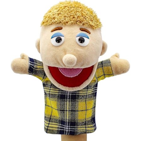 Familiehånddukker, Barn Rollespill Familiemedlemmer Dukker 30 cm Multietniske Dukker Plysj Myk Hånddukke Familiedukke Fortellerleke Dukke (PA)