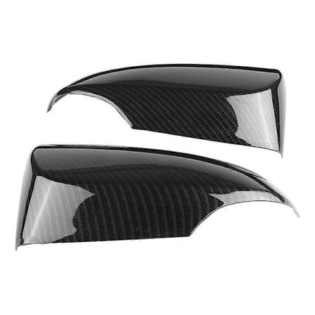 1 par kulfiber-stil sidespejlsdæksel trim passer til Toyota CHR