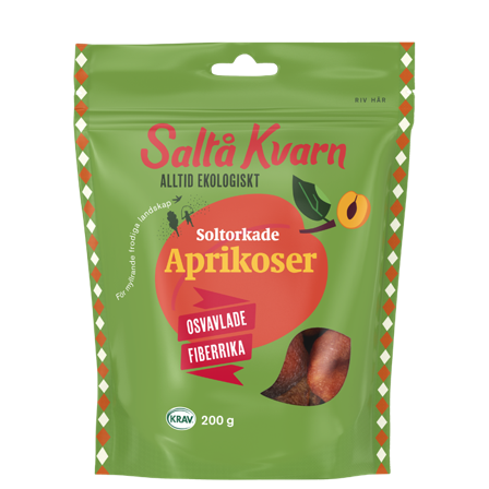 Saltå Kvarn Aprikoser 200 g