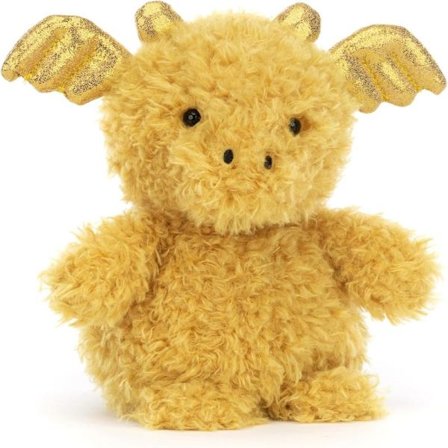 Jellycat Litet Mjukdjur Golden Dragon Golden Dragon