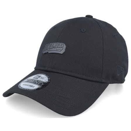 New Era - Motor Zwart unconstructed Cap - Ducati Scrambler Pin 9TWENTY Black Dad Cap @ Hatstore