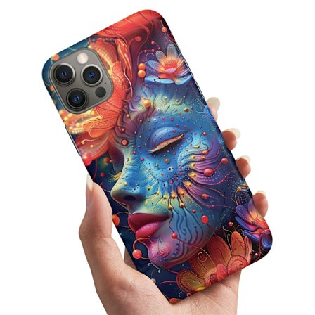 iPhone 16 Pro Max - Skal/Mobilskal Psychedelic
