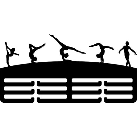 Akryl Medalje Display Rack Fodbold Basketball Medalje Medaljeophæng Rack Dance Gymnastik Medalje Rack