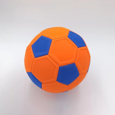 Fotboll nr 4 nr 5 kurvfotboll träningsspel indragning backspin maskinsöm bågfotboll Orange Blå Nr 4 boll (5-7 spelare)[co]