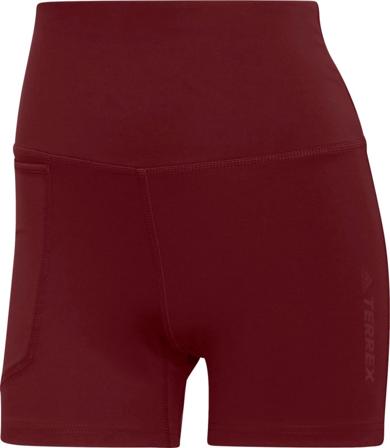 Adidas Women's Terrex Multi Primeblue Shorts Women workout shorts Red 34