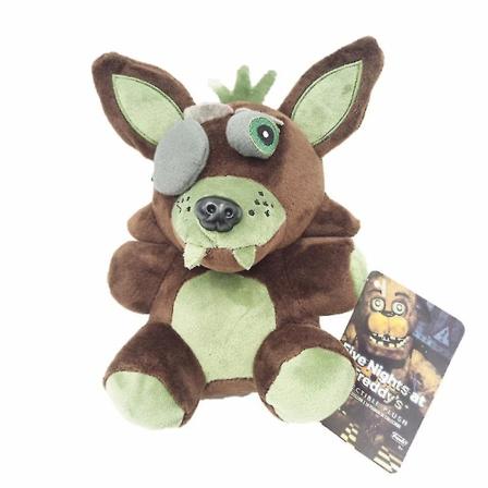 18cm Fnaf Plyschdjur Kawaii Freddys Djur Foxy Bonnie Bear Ribbit Plyschdjur I Plysch Födelsedagspresent Till Barn (En Styck) SandyBrown