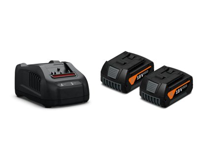 Fein 92604246010 Laddpaket 2 st 5,0 Ah och laddare, Batterier & laddare