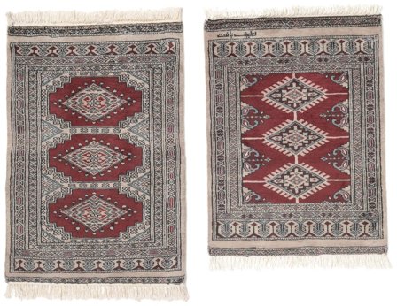 Oriental Pakistan Bokhara 3Ply Rug 61X88 Brown/Grey Wool, Pakistan