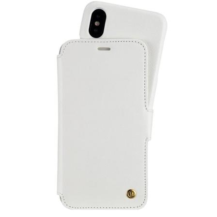 Holdit Iphone X/xs - Stockholm 2in1 Magnet Fodral / Skal - Vit Vit