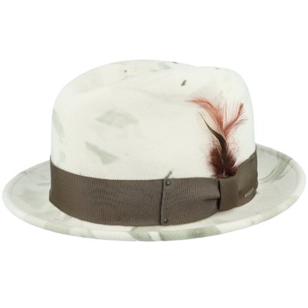 Bailey - Bianco fedora Cappello - Tino Contrapposto Fedora @ Hatstore