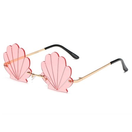 2024 Nyeste Unikke Stelfri Blomsterskal Solbriller Hollywood Fest Briller