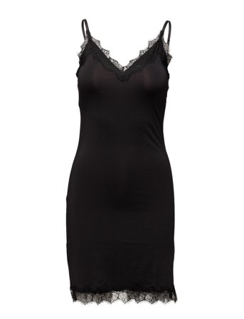 Rwbillie Lace Strap Dress Black Rosemunde
