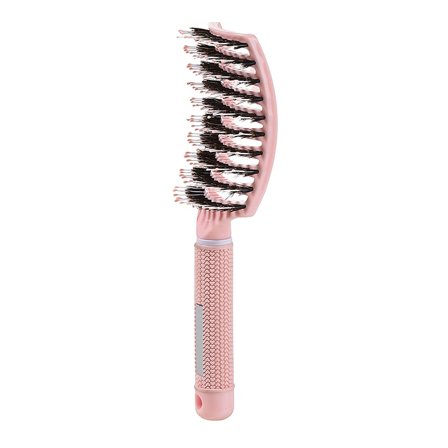 Yuaia Haircare Curved Paddel Brush Pink, Hår, Hårbørster, Øvrige