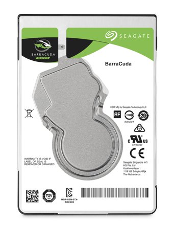 Seagate BarraCuda 4TB - 2.5" 5400rpm - 15mm - 128MB - SATA 6Gb/s