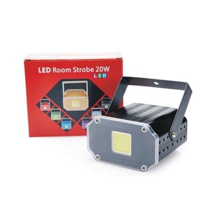 Super ljus Vit Strobe Ljus Disco DJ Fest ljus Semester Jul Blixt Scen Belysning Effekt