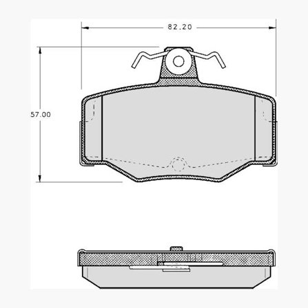 Bromsbelägg - Biltema