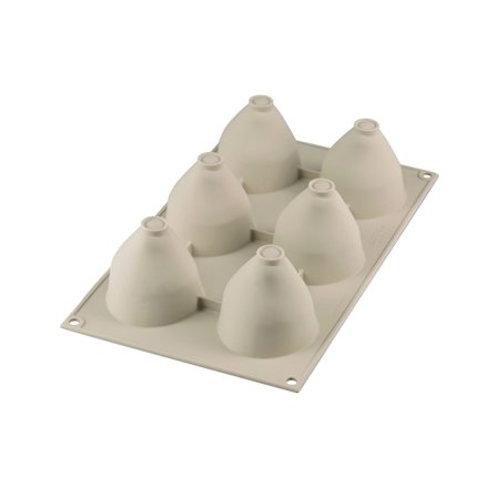 Silikomart Fragole e Panna silikonimalli, vaaleanharmaa