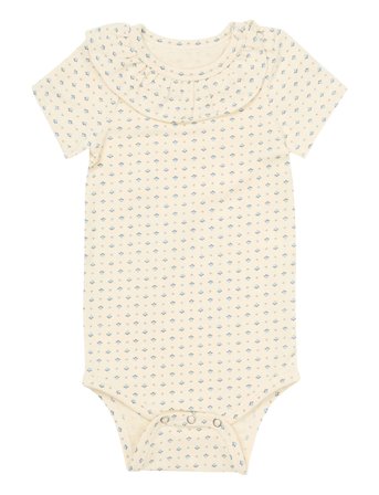 Cam Cam Copenhagen Short Sleeved Body Olivia - Beige - 68
