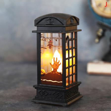 Halloween Lights Pumpkin Horror Ghost Wind Lantern Diy Hängande